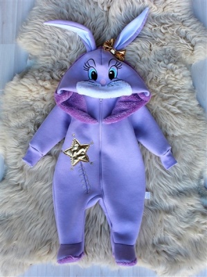 комбинезон baroshakids лиловая зайка комбинезон baroshakids лиловая зайка