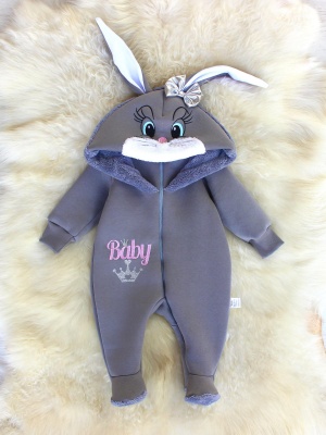 комбинезон baroshakids серебряный зайка комбинезон baroshakids серебряный зайка